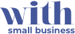 with small business logo